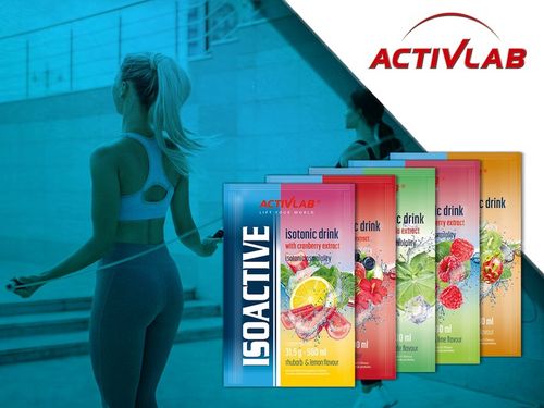 ACTIVLAB ISOACTIVE ISOTONIC x18 MIX SMAKÓW NAPÓJ IZOTONICZNY IZOTONIK na Arena.pl