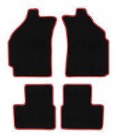 Dywaniki welurowe CARLUX-RED do Chevrolet Spark II M200 2005-2009