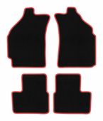 Dywaniki welurowe CARLUX-RED do Chevrolet Spark II M200 2005-2009