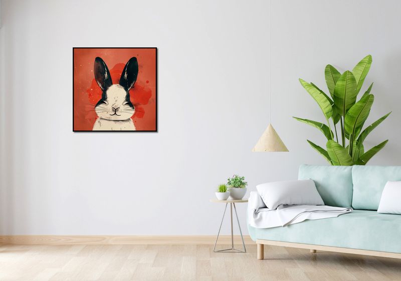 Plakat 70x70cm Uśmiech! zdjęcie 4