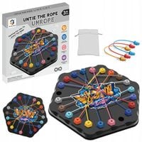 Logic Gra Challenge GRA Rope PLANSZOWA Gra edukacyjna dla całej rodziny