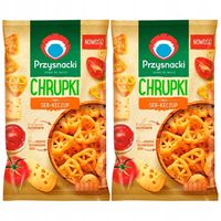 Przysnacki Chrupki o smaku ser-keczup 120 g x 2 sztuk