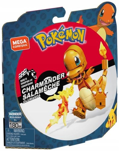 Mega Construx Zestaw klocków, figurka Charmander na Arena.pl
