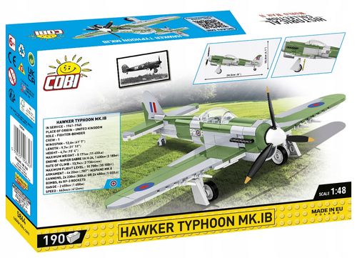 Cobi 5864 Hawker Typhoon Mk.1B na Arena.pl