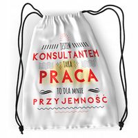 Plecak Dla Konsultanta Sportowy Szkolny Worek Z Nadrukiem Ze Zdjęciem