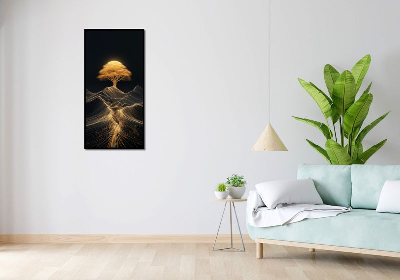 Plakat 50x100cm Drzewo Energii zdjęcie 4