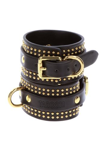 studded wrist cufs set black na Arena.pl