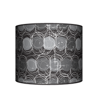 Abażur Walec - Grey