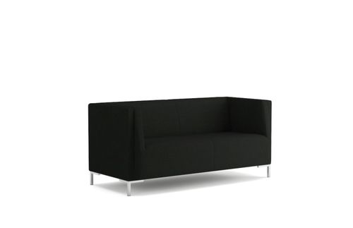 Sofa Fleck 134 cm czarna D2 na Arena.pl