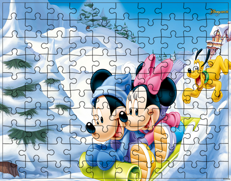 Puzzle Myszka Miki zdjęcie 1