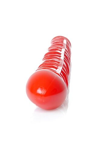 dildo flexible double dong   red na Arena.pl