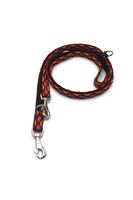 A-219 SMYCZ DLA PSA PODWÓJNA ROMB 25mm/220cm Kolor - Czerwony