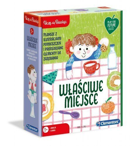 Clementoni Gra Edukacyjna Właściwe miejsce na Arena.pl