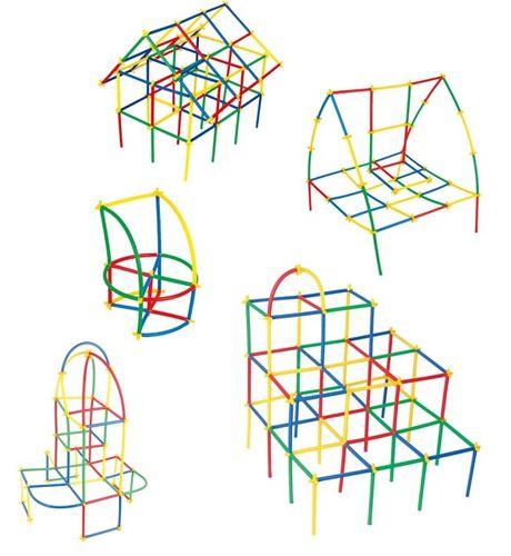 ASKATO Klocki słomki 300 elementów na Arena.pl