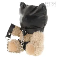 fetish submissive momo pluszowy miś kolekcjonerski z kapturem 14 cm
