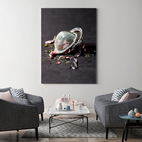 Obraz na płótnie – Canvas, herbata różana 60x90 na Arena.pl