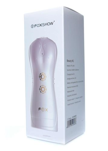 Masturbator-Boss Series-Vibrating and Flashing Masturbation Cup USB 7+7 Function / Talk Mode (White) na Arena.pl