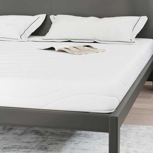Materac Biały 200 x 200 cm Pianka na Arena.pl