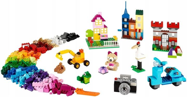 LEGO CLASSIC 10698 DUŻE PUDŁO KLOCKÓW SKRZYNIA XXL zdjęcie 4