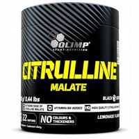 Olimp Citrulline Malate 200g Jabłczan Cytrulina SIŁA LEMONIADA CYTRYNOWY
