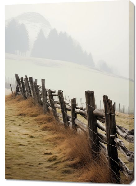 Obraz 70x100cm Spowity Mgłą zdjęcie 1