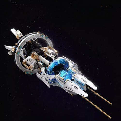 Klocki statek kosmiczny międzygwiezdny LED 1144el sci-fi ruchome części na Arena.pl