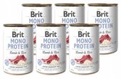 BRIT MONO PROTEIN LAMB BROWN RICE 6x400g