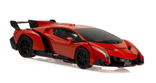 SAMOCHÓD RC ROBOT TRANSFORMACJA 2W1 4CH 1:18 LAMBORGHINI na Arena.pl