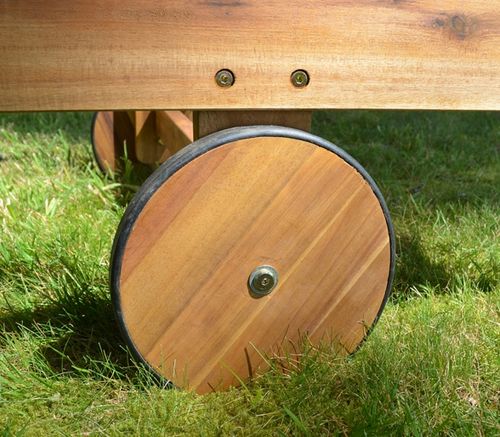 Leżak Leżanka Ogrodowy Drewniany HECHT Resort A Tropikalne Drewno Akacjowe na Arena.pl