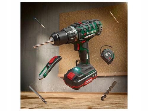 AKUMULATOROWA WIERTARKO-WKRĘTARKA 20V PARKSIDE +GRATIS na Arena.pl
