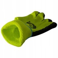 12 PAR Rękawice Robocze Ocieplane Ochronne BHP Grube Zimowe Latex Ciepłe 10