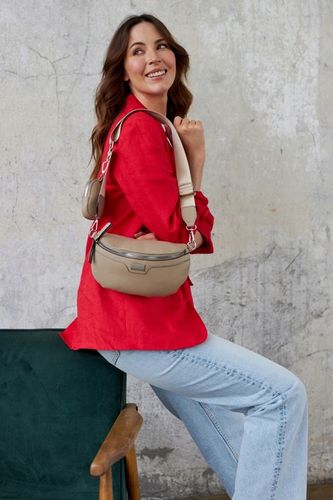 Nerka damska saszetka torebka na ramię klatkę piersiową miejska z etui na Arena.pl