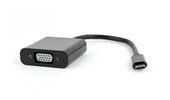 Adapter USB-C do VGA Gembird AB-CM-VGAF-01 czarny