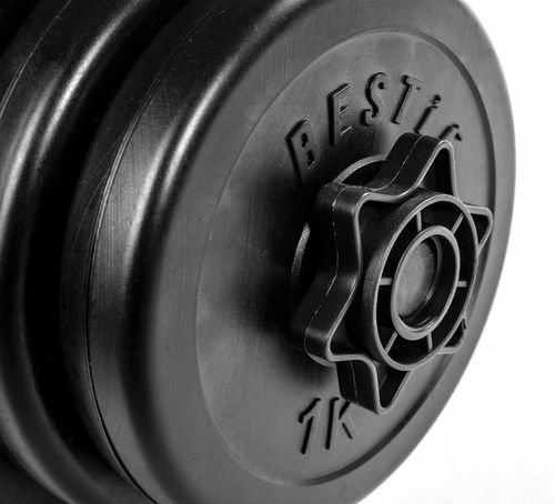 HANTLE REGULOWANE ZESTAW HANTLI DO ĆWICZEŃ HANTELKI SZTANGIELKI 2x10kg 20KG na Arena.pl