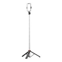 selfie stick teleskopowy z pilotem stojak tripod na telefon 1.3m