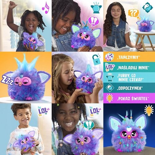 FURBY 2.0 Fioletowy Interaktywna maskotka F6743 na Arena.pl