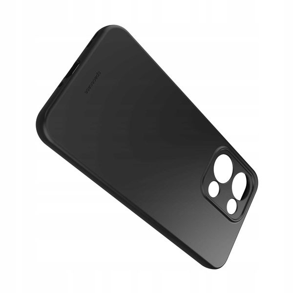 Spacecase Silicone Case 3.0 Oppo Reno13 5G Black zdjęcie 5