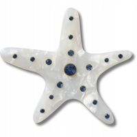 Crocs Przypinki Jibbitz Piny Do Butów Silver Starfish