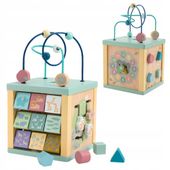 Kostka Edukacyjna Sorter Montessori Labirynt Przeplatanka Dla Dziecka