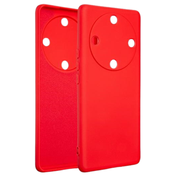 beline etui silicone honor magic5 liteczerwony/red zdjęcie 1