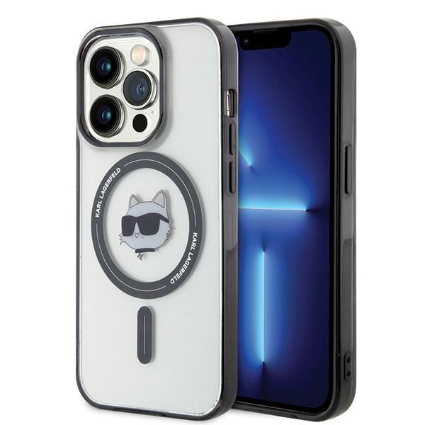 Etui Karl Lagerfeld do iPhone 15 Pro, Przezroczysty, MagSafe zdjęcie 1