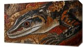 Obraz 50x30cm Oko Jaszczurki