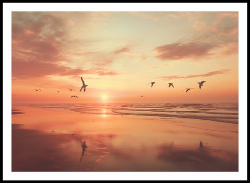 Plakat 84x59,5cm Spokojna Przystań na Arena.pl