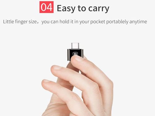 Baseus adapter przejściówka USB na USB-C typ c OTG na Arena.pl