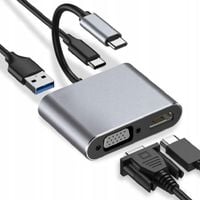 Stacja dokująca IBOX IUHCHDVGA Hub USB Typ-C 4w1 USB 3.0 + PD 100W