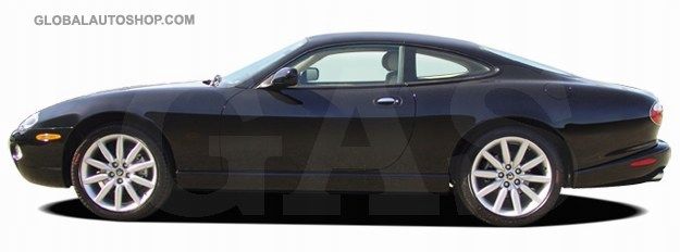 JAGUAR XK8 / XKR TYPE - Listwy CHROM na drzwi boczne dekoracyjne chromowane zdjęcie 2