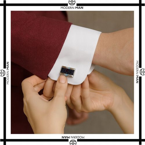 Spinki do Mankietów Eleganckie Spinki do Koszuli+ Pudełko Prezent dla Niego na Arena.pl