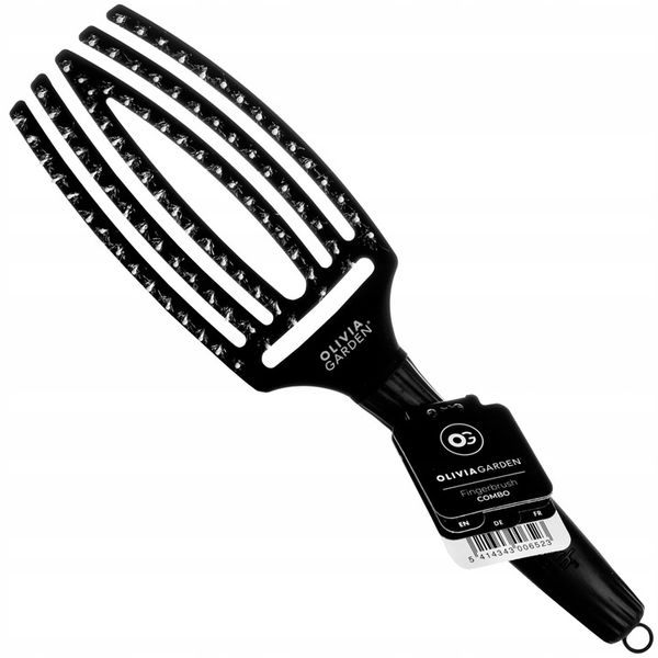 OLIVIA GARDEN FINGER BRUSH COMBO SZCZOTKA MEDIUM zdjęcie 4