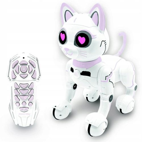 Zdalnie sterowany robot kot, programowalny inteligentny, światło, dźwięk na Arena.pl