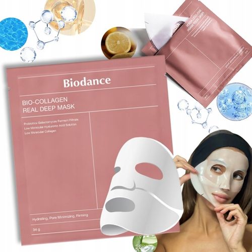 Nawilżająca Maska w Płachcie KOlagen Biodance Bio Collagen Mask 4 na Arena.pl